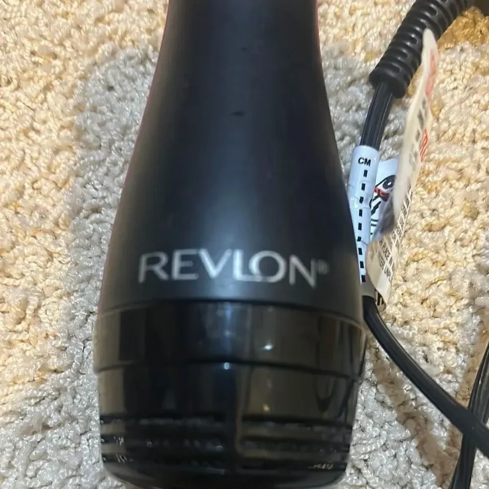 Revlon Black and Pink Hair Dryer Brush